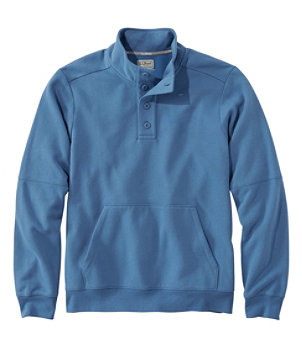 Men's L.L.Bean 1912 Sweatshirt, Button-Mock