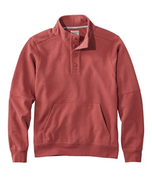 Men's L.L.Bean 1912 Sweatshirt, Button-Mock