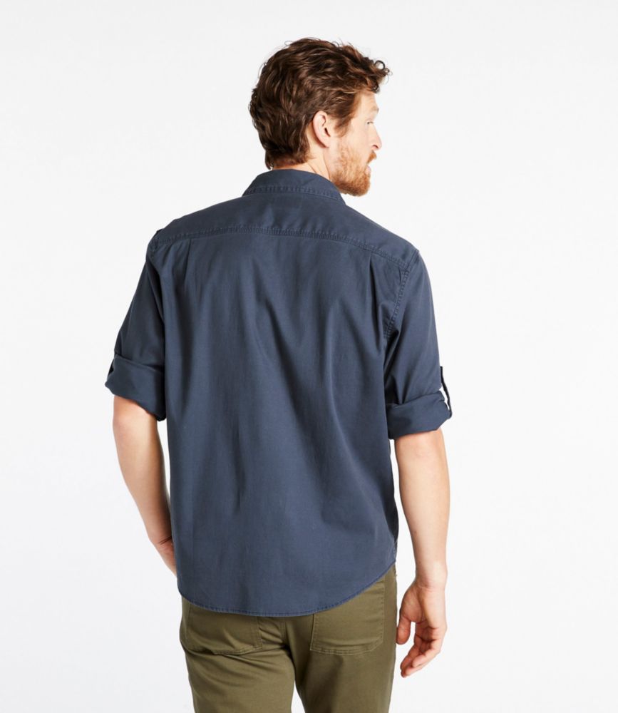 Men's Lakewashed Camp Shirt, Long-Sleeve, Traditional Untucked Fit, , small image number 3