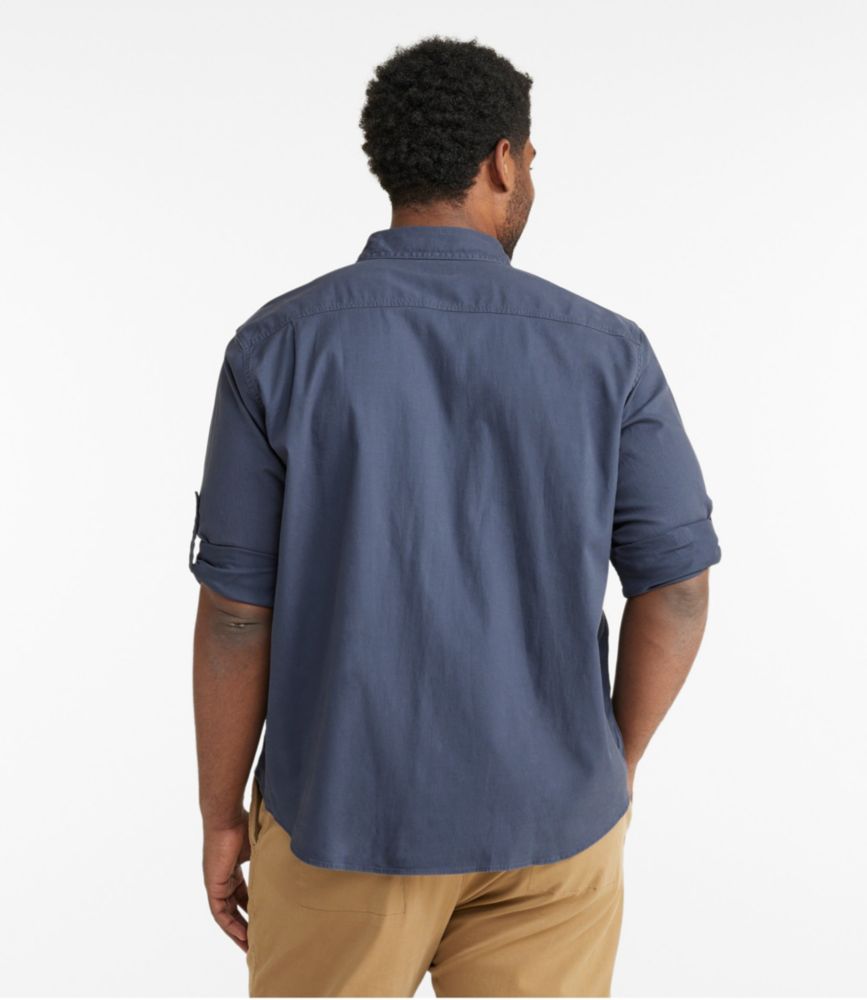 Men's Lakewashed Camp Shirt, Long-Sleeve, Traditional Untucked Fit, , small image number 5