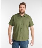Men's BeanFlex® Twill Shirt, Traditional Untucked Fit, Short-Sleeve
