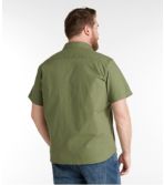 Men's BeanFlex® Twill Shirt, Traditional Untucked Fit, Short-Sleeve