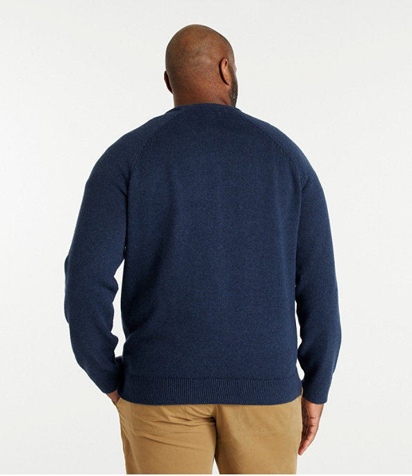 Men's Wicked Soft Cotton Cashmere Crewneck Sweater | L.L.Bean for Business