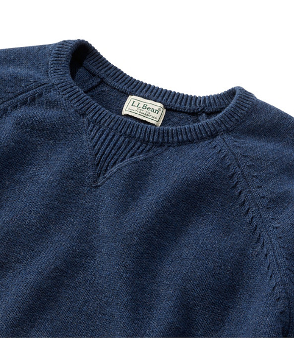 Men's Wicked Soft Cotton Cashmere Crewneck Sweater | L.L.Bean for Business