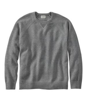 Men's Wicked Soft Cotton/Cashmere Sweater, Crewneck