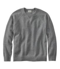 Men's L.L.Bean Organic Cotton Waffle Sweater, Rollneck Crew