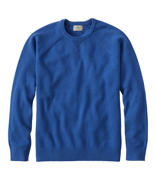 Wicked Soft Cotton Cashmere Crew, Deep Sapphire, large image number 0