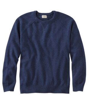 Men's Wicked Soft Cotton/Cashmere Sweater, Crewneck