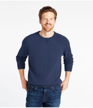 Men's Wicked Soft Cotton/Cashmere Sweater, Crewneck