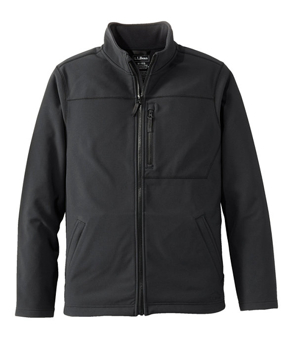 Bean's Windproof Softshell, Black, large image number 0