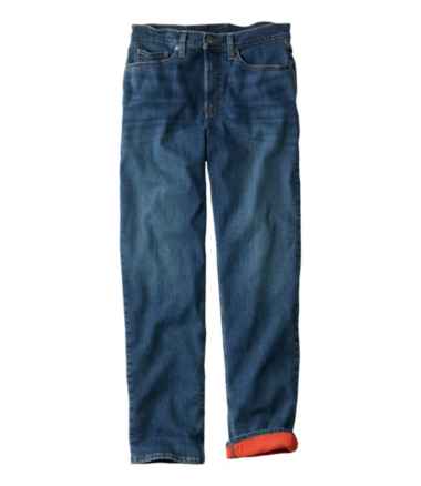 Men's BeanFlex&reg; Jeans, Classic Fit, Fleece-Lined