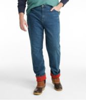 Ll bean mens flannel 2024 jeans