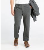 Men's Athletic Sweats, Zip-Fly Sweatpants with Internal Drawstring