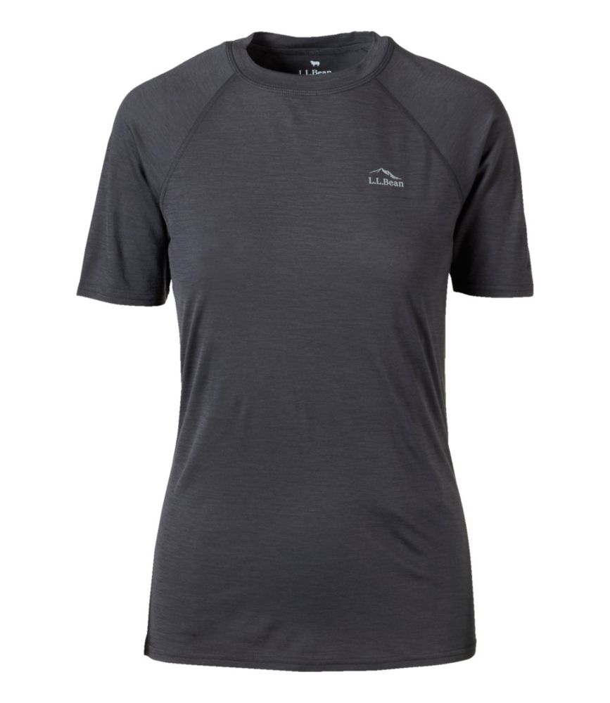 Women's Cresta Ultralight 150 Crew Top, Short-Sleeve, Alloy Gray, small image number 1