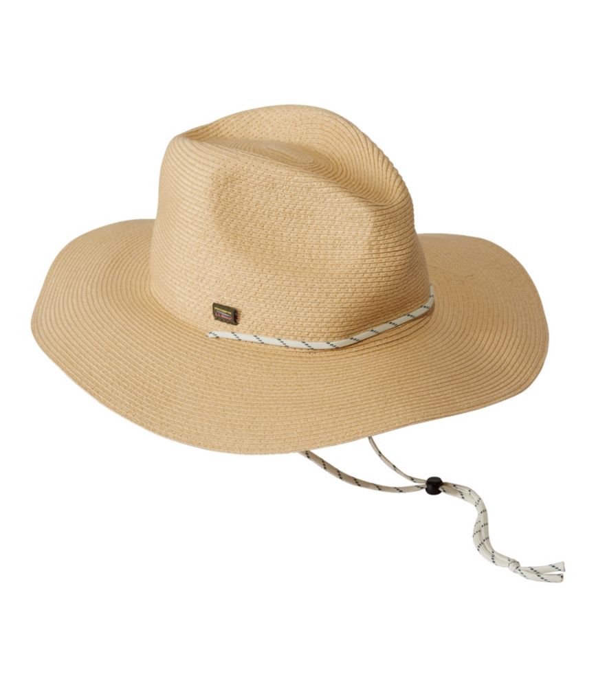 Adults' L.L.Bean SunSmart® Straw Hat, Straw, small image number 1