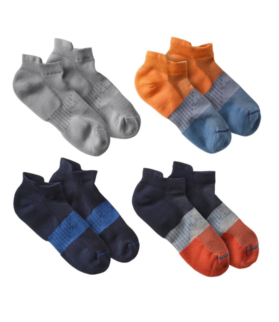 Men's L.L.Bean Athletic Socks, Four-Pack