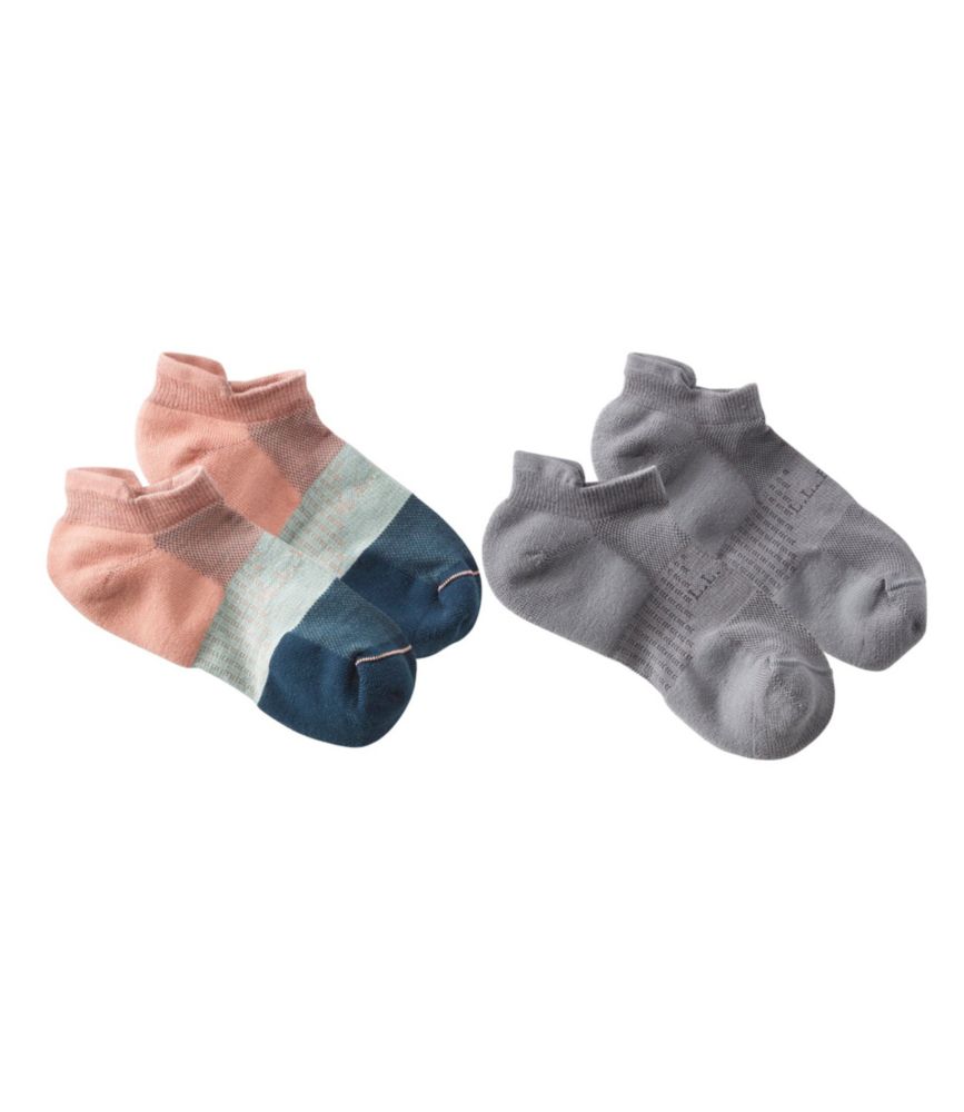 Women's L.L.Bean Athletic Socks, Two-Pack, , small image number 1
