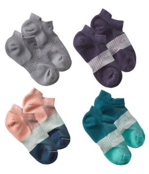 Women's L.L.Bean Athletic Socks, Four-Pack