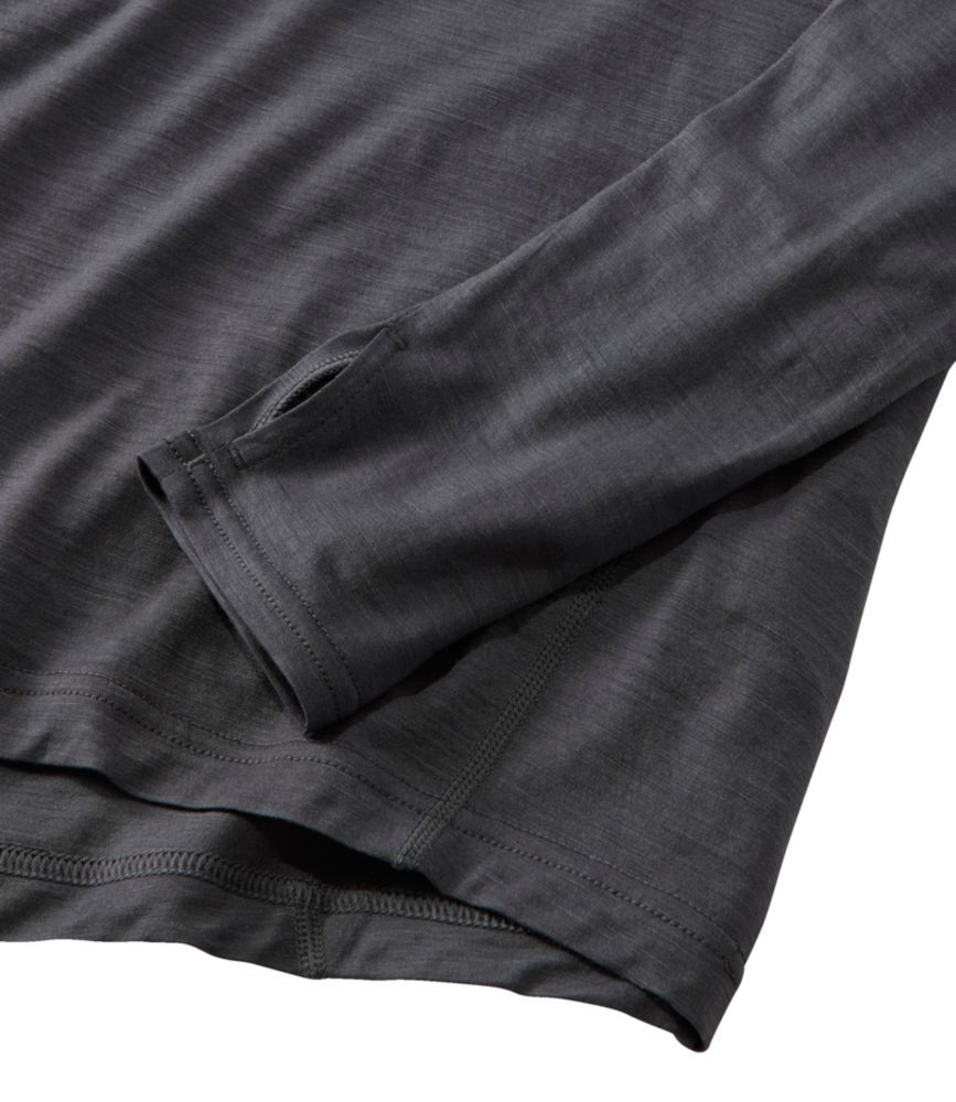 Men's Cresta Wool Ultralight 150 Base Layer, Hoodie, Alloy Gray, small image number 7