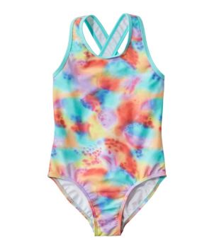 Girls' Watersports Swimwear, One-Piece