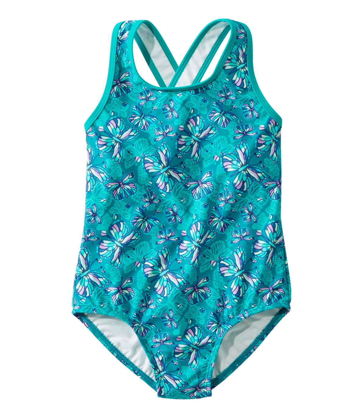 Girls' Watersports Swimwear, One-Piece
