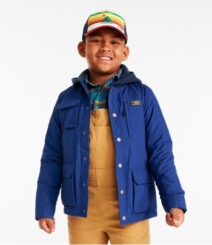 Kids' Mountain Classic Water-Resistant Shirt Jacket, Indigo Ink, small image number 3