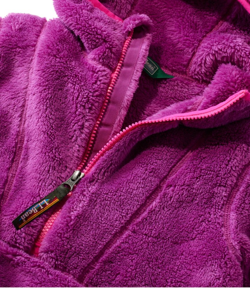 Kids' L.L.Bean Hi-Pile Fleece Hooded Pullover, , small image number 9