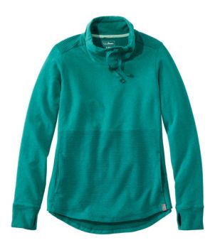 Women's L.L.Bean Cozy Mixed-Knit Pullover