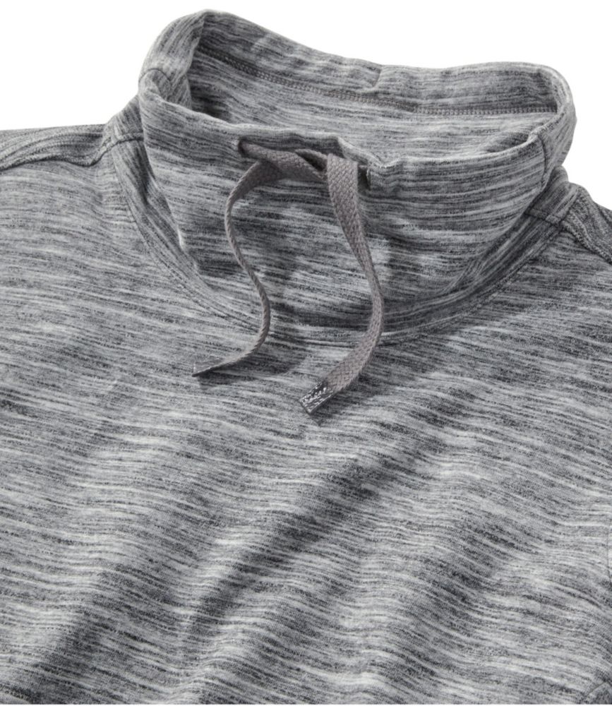 Women's L.L.Bean Cozy Mixed-Knit Pullover, Marled