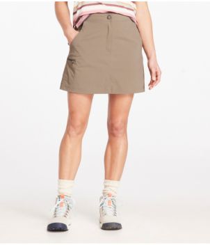 Women's Water-Repellent Comfort Trail Skort, Mid-Rise