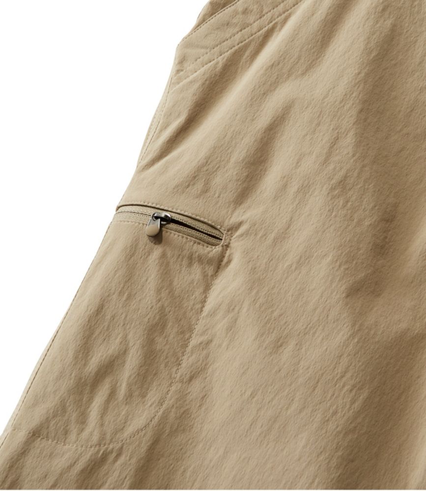 Women's Water-Repellent Comfort Trail Pants, Mid-Rise Straight-Leg Crop, , small image number 2