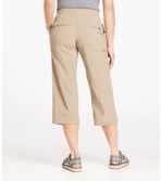 Women's Water-Repellent Comfort Trail Pants, Mid-Rise Straight-Leg Crop