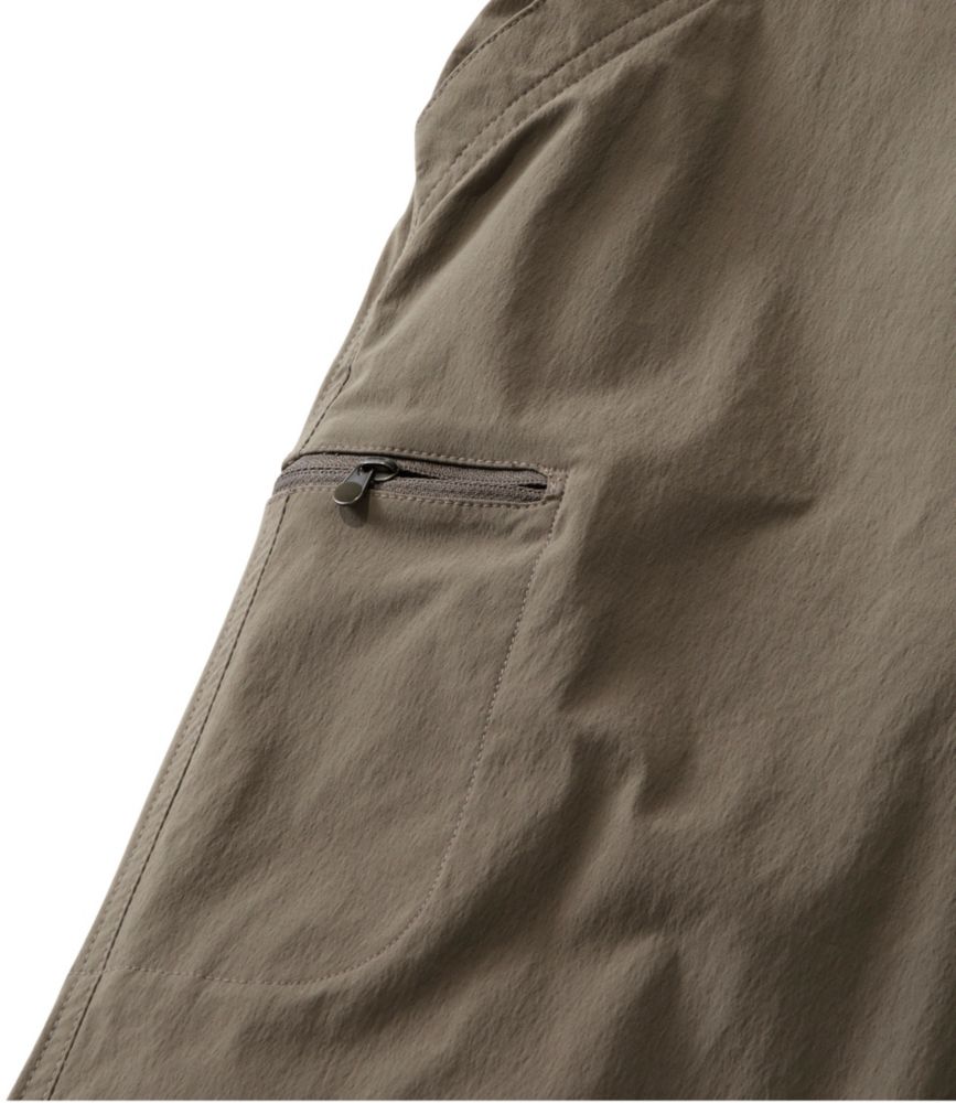 Women's Water-Repellent Comfort Trail Pants, Mid-Rise Straight-Leg, Granite, small image number 5