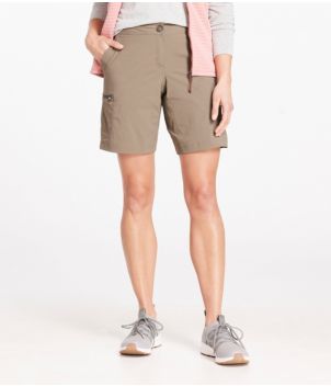 Women's Water-Repellent Comfort Trail Shorts, Mid-Rise