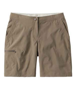 Women's Water-Repellent Comfort Trail Shorts, Mid-Rise