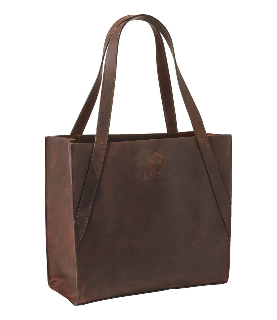 Leather tote store handbags