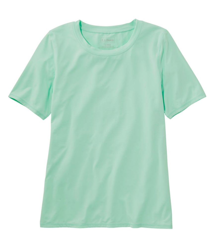 Women's SunSmart® UPF 50+ Sun Shirt, Short-Sleeve, Iris Mauve, small image number 3