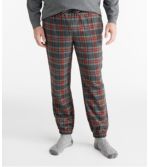 Men's Scotch Plaid Flannel Jogger Pants