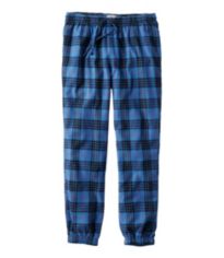 Men's Fleece-Lined Flannel Lounge Pants