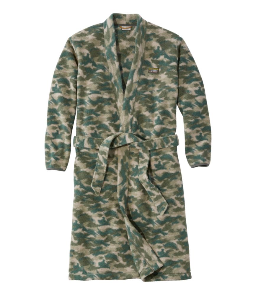 Men's Katahdin Fleece Robe, Brushed Camo, small image number 1