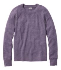 Women's Organic Cotton Slub Sweater, Crewneck Sweatshirt