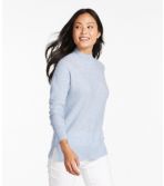 Women's Respun Cashmere Sweater, Mockneck