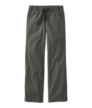 Lakewashed Pull-on Chinos, Mid-Rise Wide-Leg