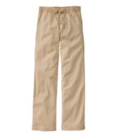 Lakewashed Pull-on Chinos, Mid-Rise Wide-Leg