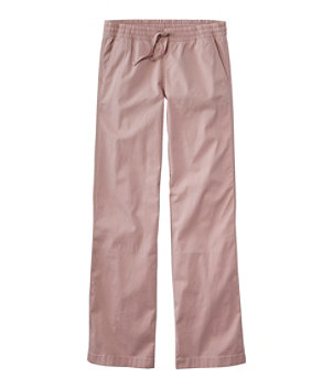 Lakewashed Pull-on Chinos, Mid-Rise Wide-Leg