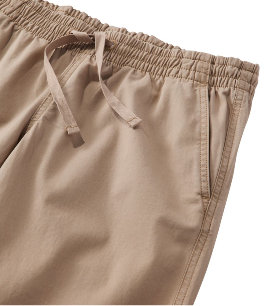 Lakewashed Pull-on Chinos, Mid-Rise Wide-Leg