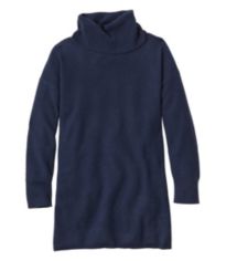 Women's Pima Cotton Tunic, Three-Quarter-Sleeve Splitneck at L.L. Bean