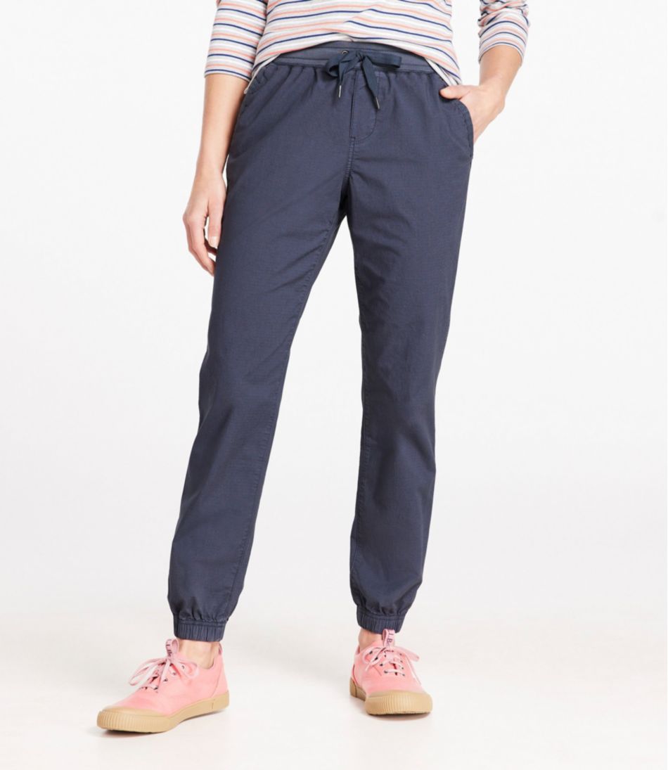 Women's Stretch Ripstop Pull-On Pants, Slim-Leg Jogger Women's Stretch Ripstop Pull-On Pants, Slim-Leg Jogger