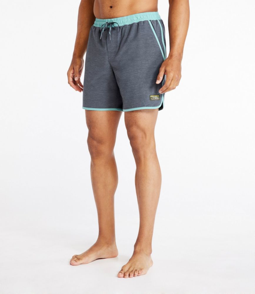 Men's All-Adventure Swim Shorts, 7", Carbon Navy, small image number 2