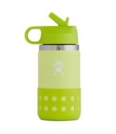 Kid's Sized 12 oz. Water Bottle with built in straw -18 colors available